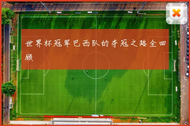 世界杯冠军巴西队的夺冠之路全回顾